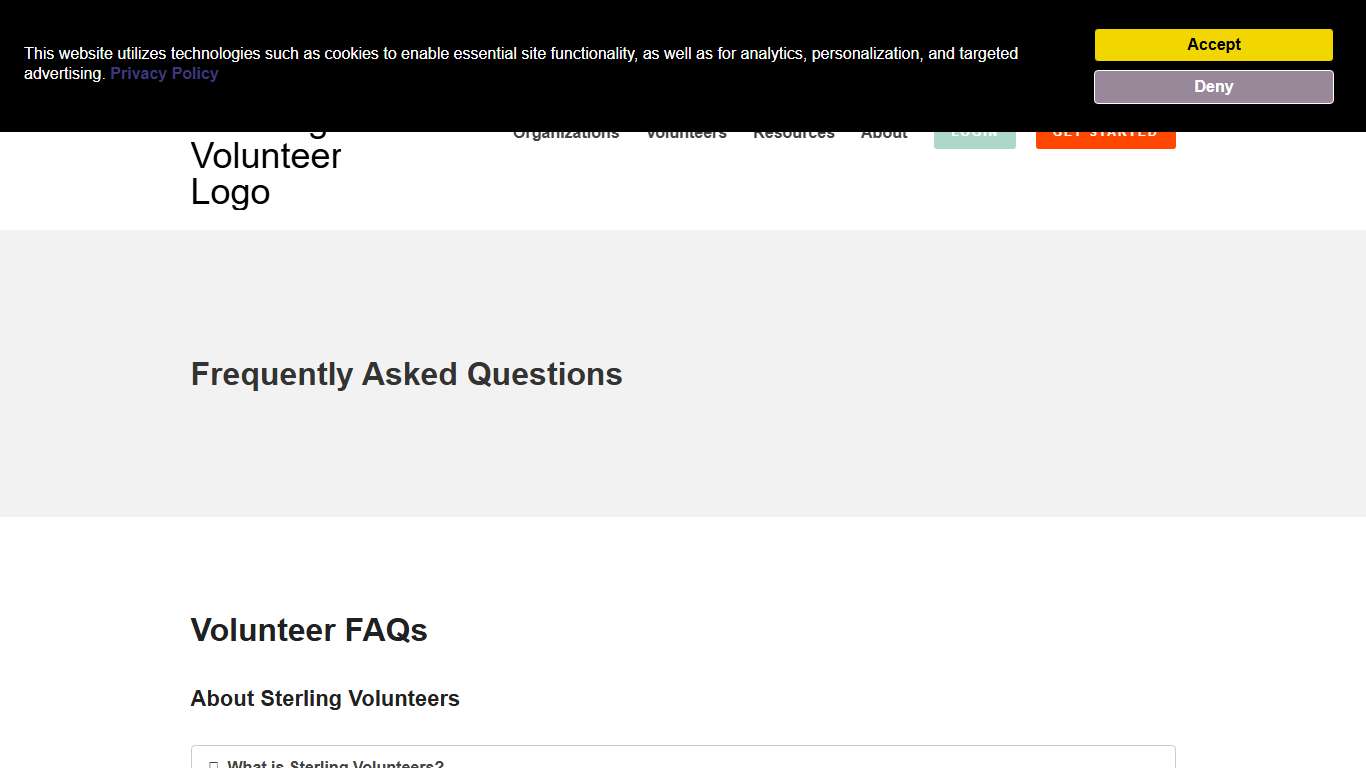 Volunteer FAQs
